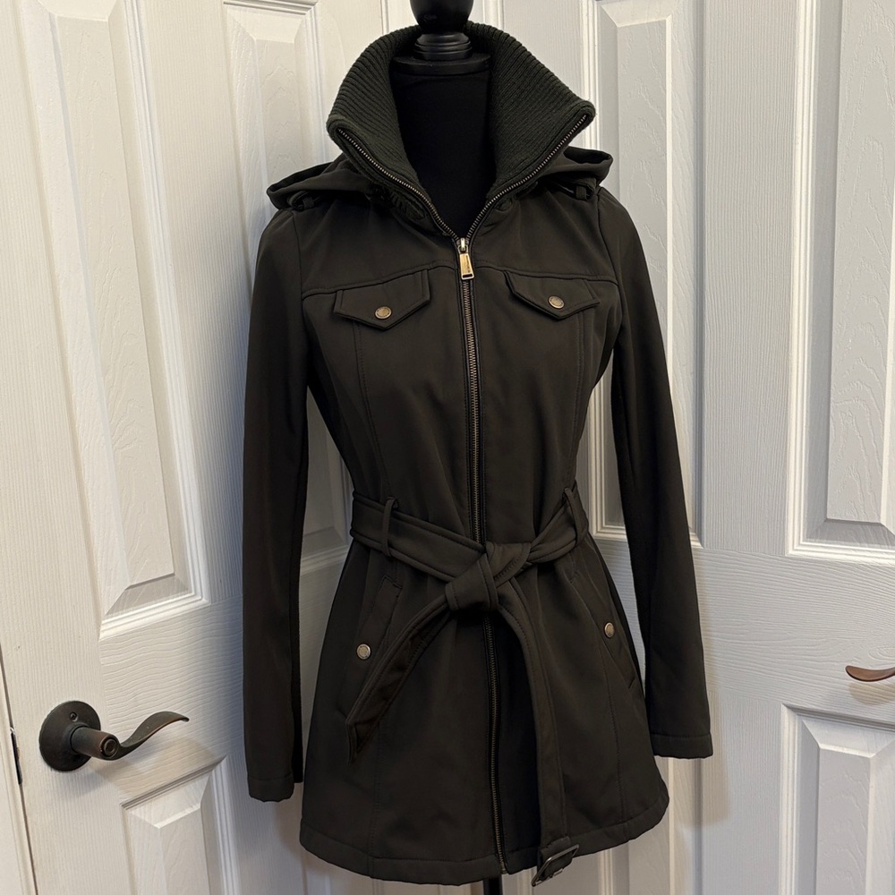 BCBGeneration olive green Jacket with Belt
